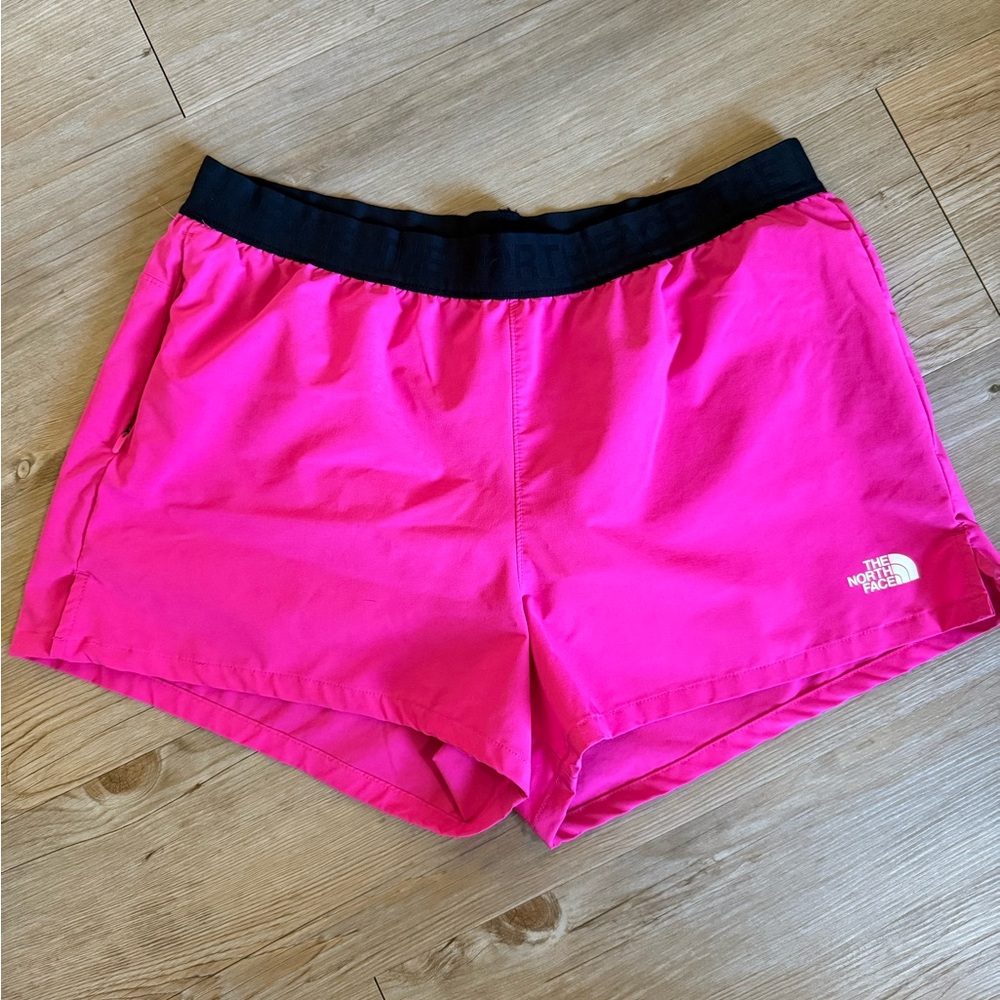 The North Face Women's Vibrant Pink Athletic Shorts